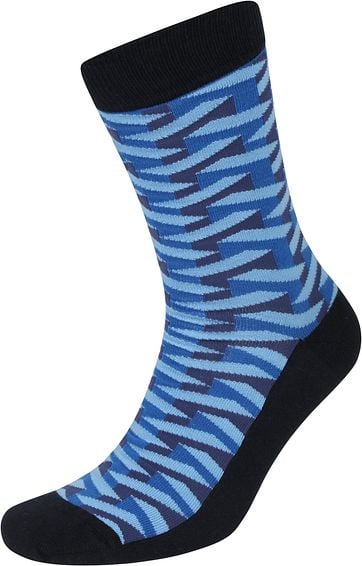 Suitable Pattern Sokken 3D Donkerblauw