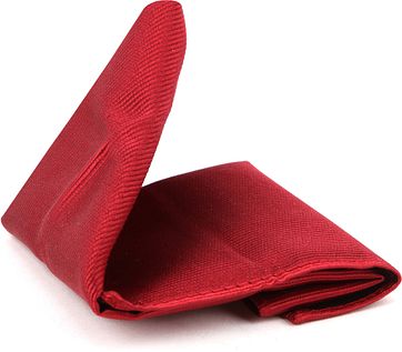 Suitable Pocket Square Red 17