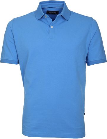 Suitable Poloshirt Basic Blau