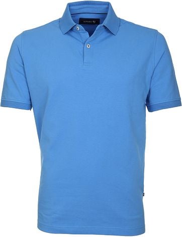 Suitable Poloshirt Basic Blue