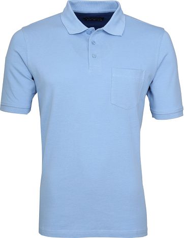 Suitable Poloshirt Boston Light Blue