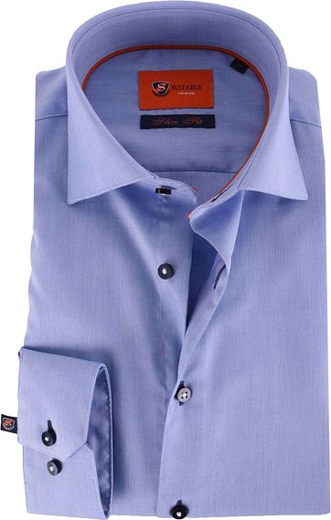 Suitable Premium Overhemd Pale Blue suitable kopen in de aanbieding