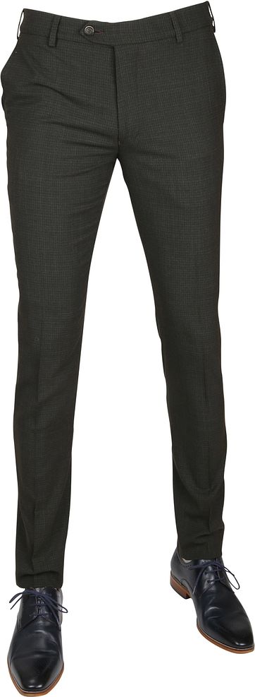 Suitable Premium Pantalon Milano Green