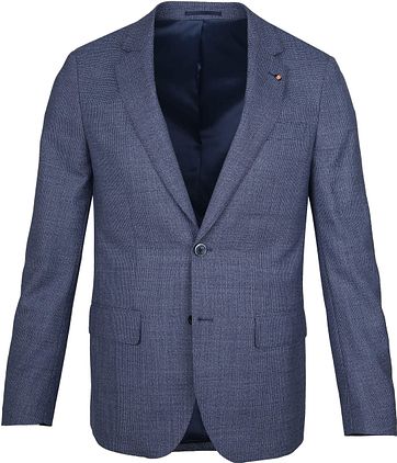 Suitable Prestige Anzug Faux Checks Blau