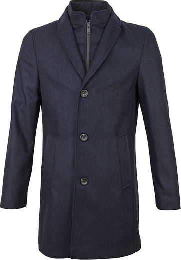 Suitable Prestige Coat Hans Diamond Navy