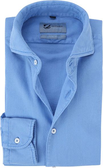 Suitable Prestige Hemd Hellblau