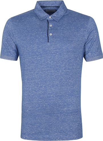 Suitable Prestige Melange Polo Indigo White