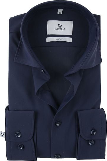 Suitable Prestige Shirt Dark Blue