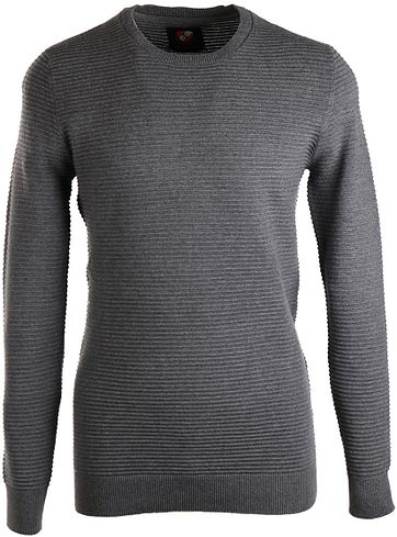 Suitable Pull Guido O-Neck Grey
