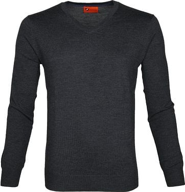 Suitable Pullover Aron Merino Antraciet suitable kopen in de aanbieding Suitable Pullover Aron Merino Antraciet suitable kopen in de aanbieding