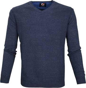Suitable Pullover Basket Dunkelblau