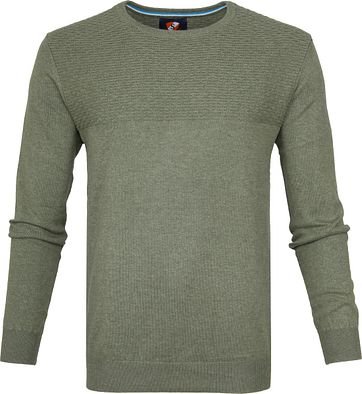 Suitable Pullover Brick Army