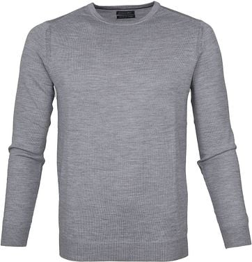 Suitable Pullover Merino Rick Grijs suitable kopen in de aanbieding Suitable Pullover Merino Rick Grijs suitable kopen in de aanbieding