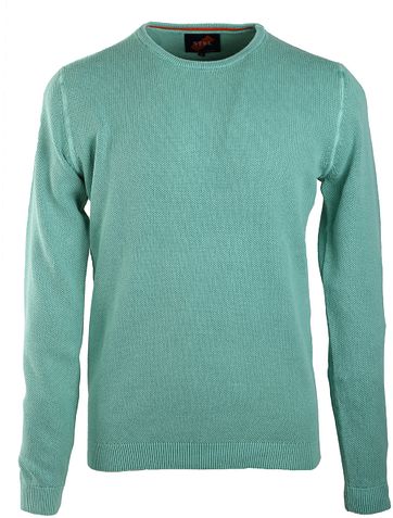 Suitable Pullover Rundhals Grün