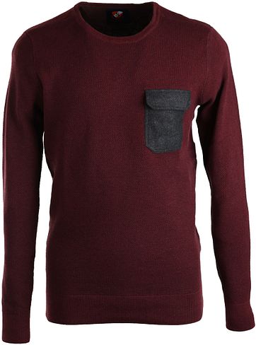 Suitable Pullover Ruud Bordeaux