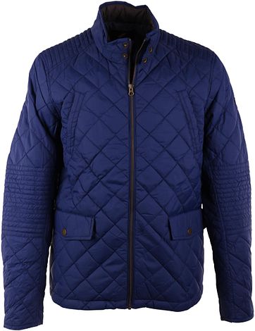Suitable Quilted Jacke Blau