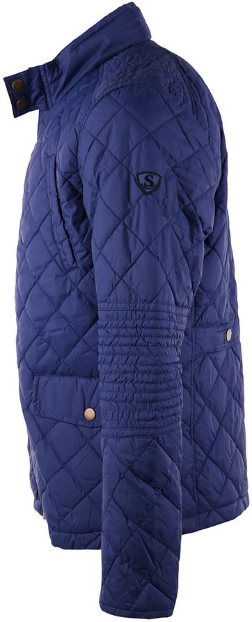 Suitable Quilted Jacke Blau