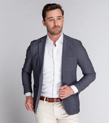 Suitable Reise Jacke Grau