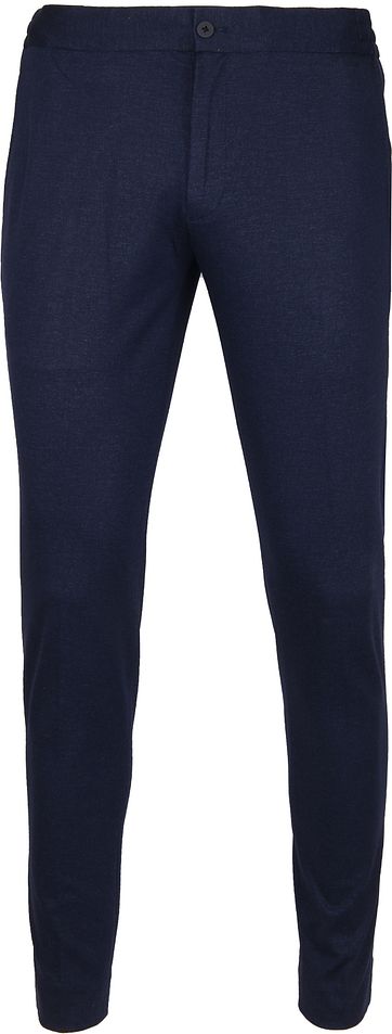 Suitable Respect Jog Pantalon Melange Navy