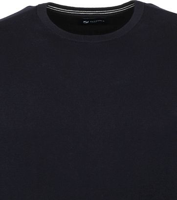 Suitable Respect Oini Pullover O-hals Donkerblauw
