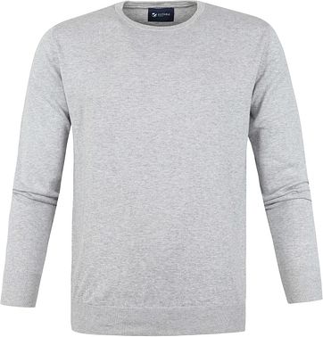 Suitable Respect Oini Pullover O-hals Grijs