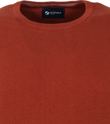 Suitable Respect Oini Pullover O-hals Roest