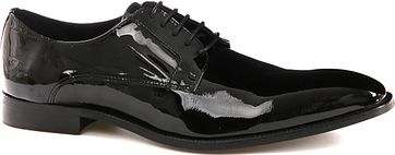 Suitable Schnürschuhe Lackleder Schwarze