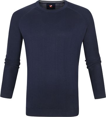 Suitable Scott Pullover Donkerblauw