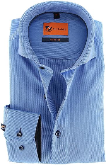 Suitable Shirt Blue 156-3