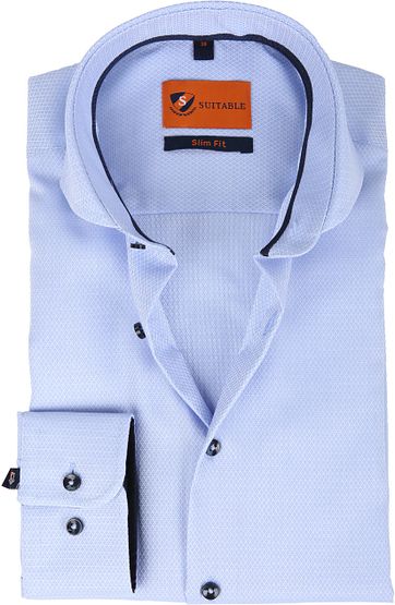 Suitable Shirt Blue Diamond