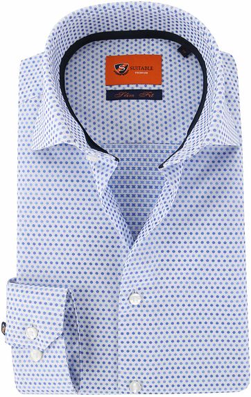 Suitable Shirt Blue Dots
