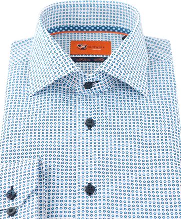 Suitable Shirt Blue White D71-19