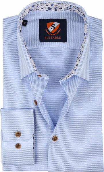 Suitable Shirt HBD Light Blue Wesley