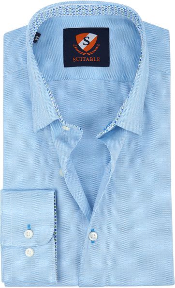 Suitable Shirt HBD Wesley Light Blue