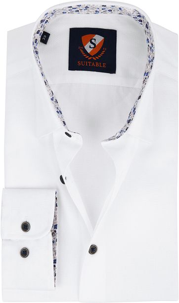 Suitable Shirt HBD White Wesley