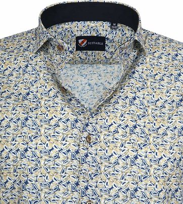 Suitable Shirt Multicolour Print