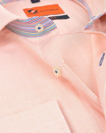 Suitable Shirt Pinpoint Orange 174-3