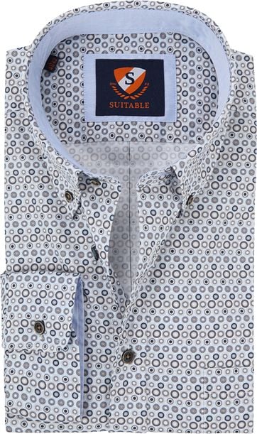 Suitable Shirt SF Blue Dots