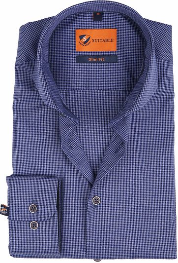 Suitable Shirt SF Mouline Navy