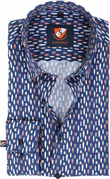 Suitable Shirt Surf Navy