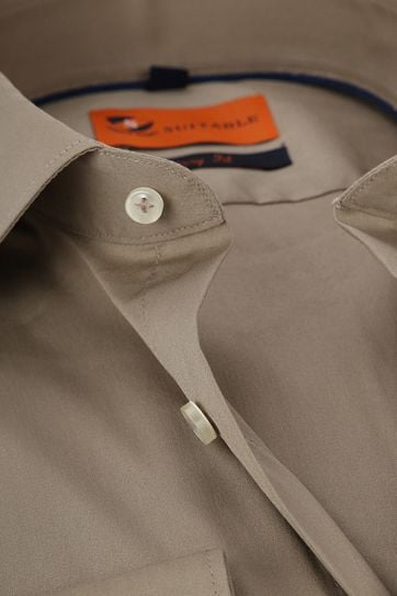 Suitable Shirt Uni Khaki