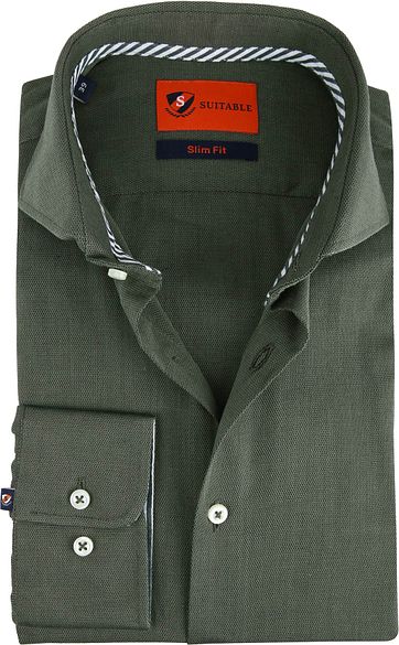 Suitable Shirt Wesley Olive