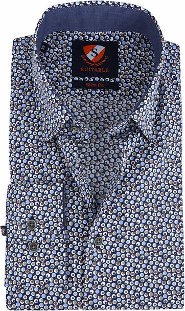 Suitable Shirt Willem Bolls Multicolour