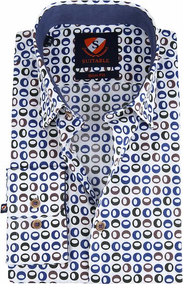 Suitable Shirt Willem Retro Eyes