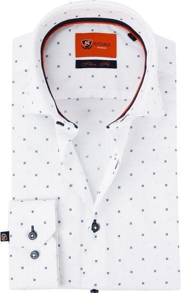 Suitable Shirt WS Cross White