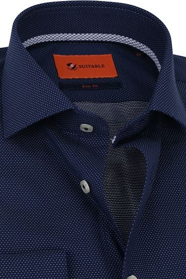 Suitable Shirt WS Dots Navy