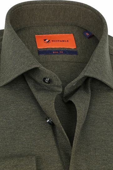 Suitable Shirt WS KN11 Dark Green