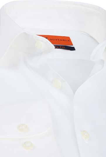 Suitable Skinny-Fit Shirt White