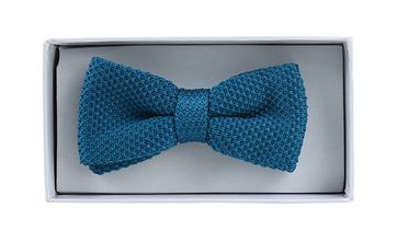 Suitable Smoking Fliege Gestrickt Petrolblau