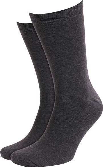 Suitable Socks Dark Grey Mellee